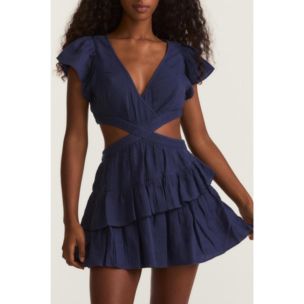 NEW LOVESHACKFANCY audrina dress midnight in midnight